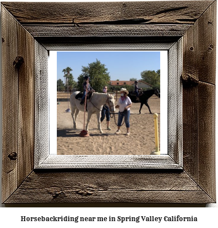 horseback riding near me in Spring Valley, California